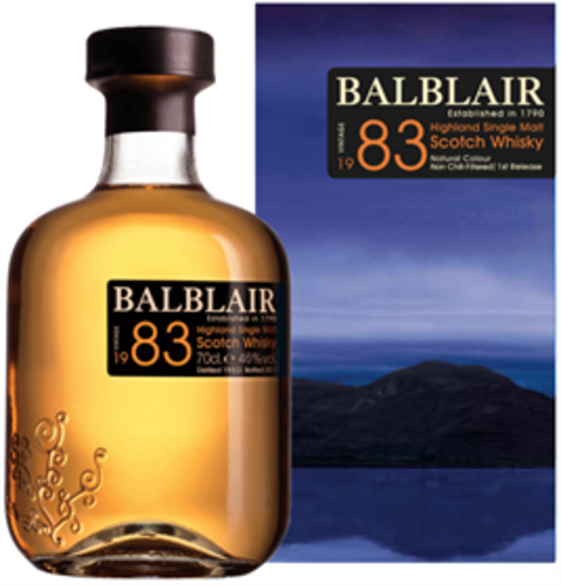 Balblair Vintage Release Single Malt Scotch Whisky