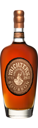 Michters 25 Year Old Single Barrel Bourbon Whiskey