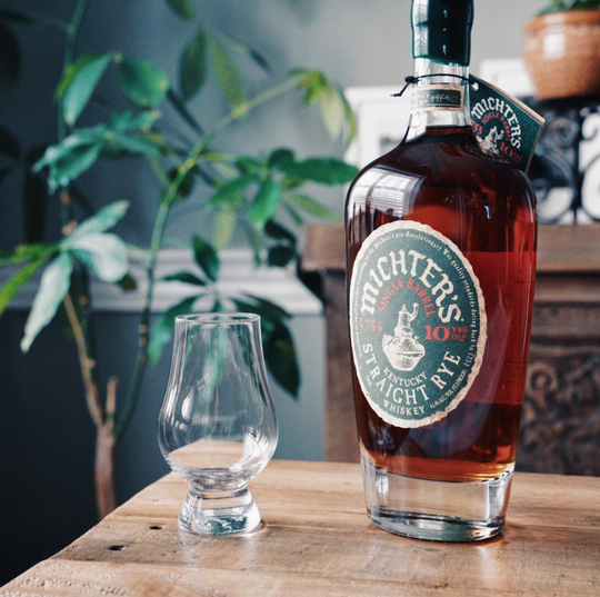 Michters 10 Year Old Single Barrel Straight Rye Whiskey
