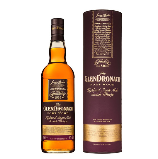 The Glendronach Port Wood 10 Year Old Single Malt Scotch Whisky