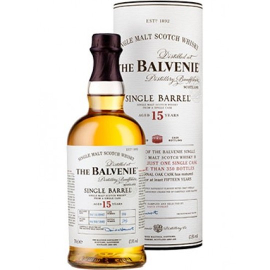 The Balvenie Single Barrel 15 Year Old Single Malt Scotch Whisky