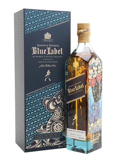 Johnnie Walker Blue Label Limited Edition Year Of The Rat Blended Scotch Whisky