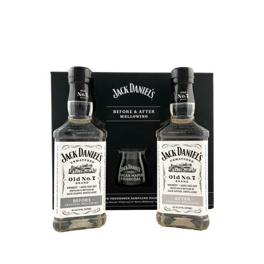 Jack Daniels Before And After Charcoal Mellowing Set
