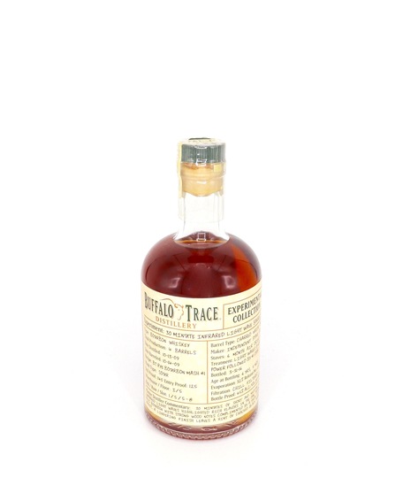 Buffalo Trace Experimental Collection 30 Minute Infrared Light Wave Barrels Bourbon Whiskey
