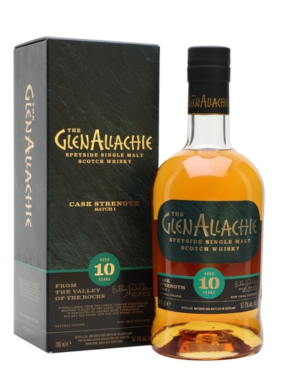 Glenallachie 10 Year Old Cask Strength Single Malt Scotch Whisky