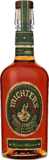 Michters Us 1 Limited Release Barrel Strength Kentucky Straight Rye Whiskey