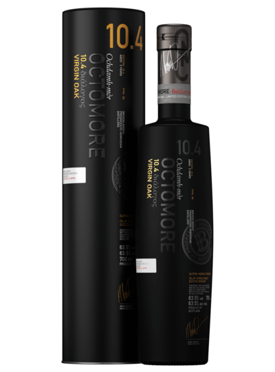 Bruichladdich Octomore Edition 104 Virgin Oak 3 Year Old Single Malt Scotch Whisky
