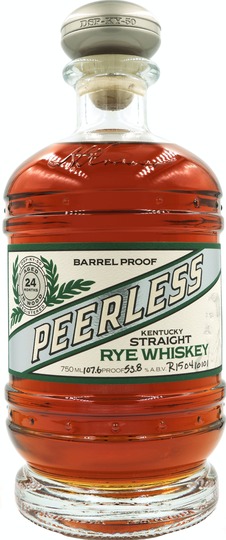 Kentucky Peerless Distilling Co 2 Year Old Barrel Proof Kentucky Straight Rye Whiskey