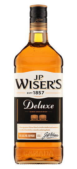 J P Wisers Deluxe Canadian Whiskey