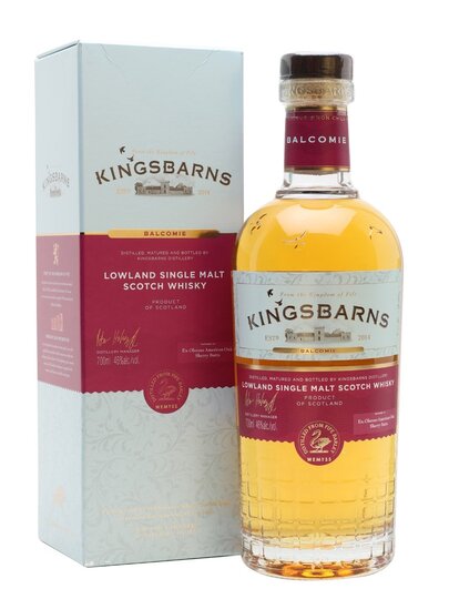 Kingsbarns Distillery Balcomie Single Malt Scotch Whisky Lowlands