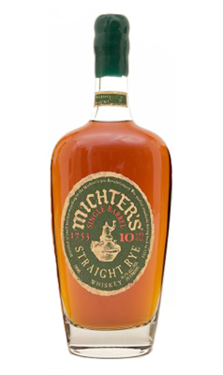 Michters 10 Year Old Single Barrel Straight Rye Whiskey