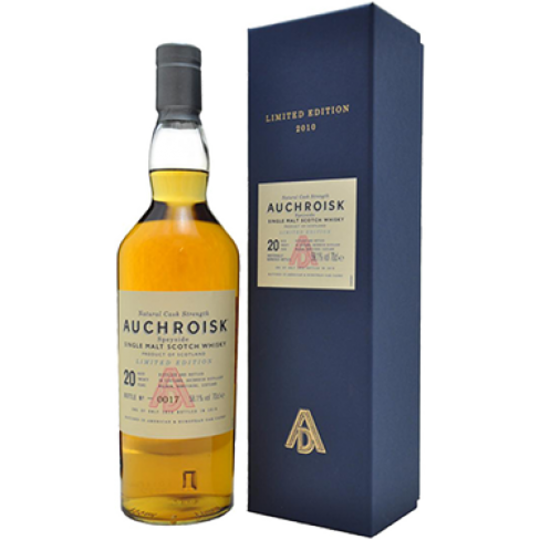 Auchroisk Limited Edition Natural Cask Strength 20 Year Old Single Malt Scotch Whisky