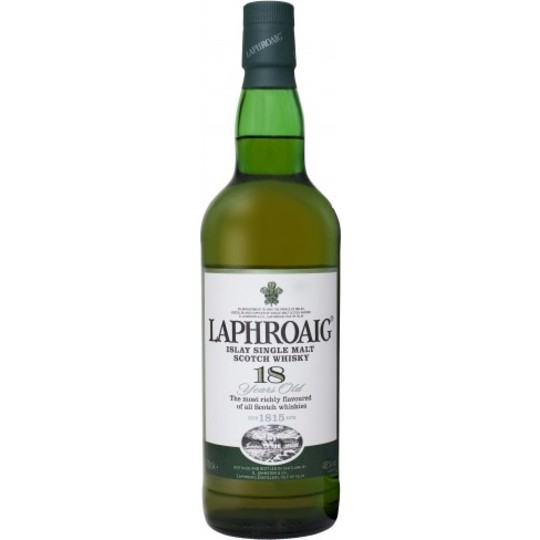 Laphroaig 18 Year Old Single Malt Scotch Whisky