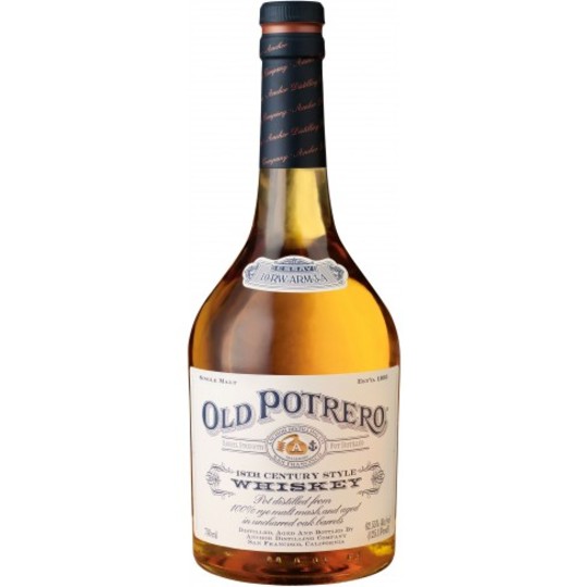 Old Potrero 18th Century Style Single Malt Rye Whiskey