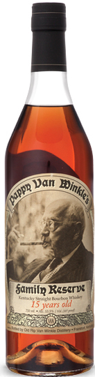 Old Rip Van Winkle Pappy Van Winkles 15 Year Old Family Reserve Bourbon