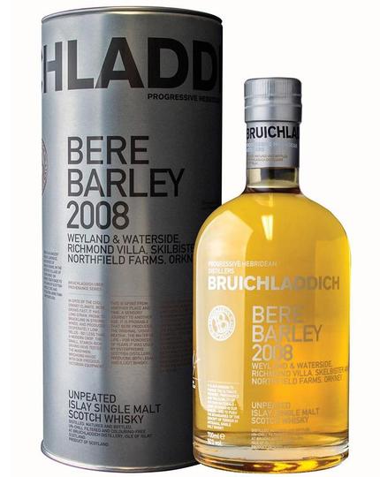 Bruichladdich Bere Barley Unpeated Single Malt Scotch Whisky