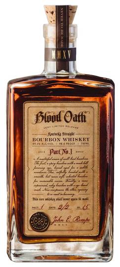 Blood Oath Kentucky Straight Bourbon Whiskey