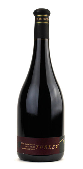 Turley Wine Cellars Library Vineyard Petite Sirah