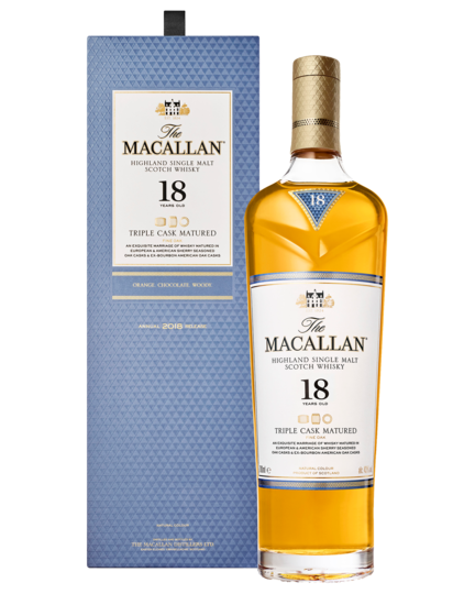 The Macallan 18 Year Old Triple Cask Matured Single Malt Scotch Whisky