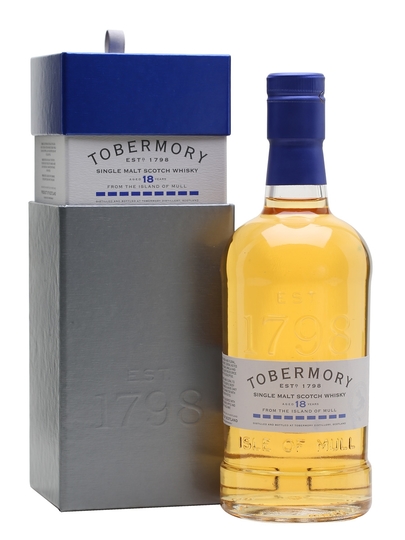 Tobermory 18 Year Old Single Malt Scotch Whisky