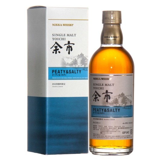 Nikka Yoichi Peaty Salty Single Malt Japanese Whisky