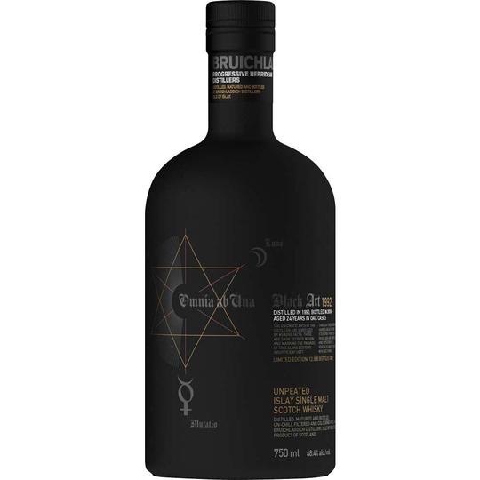 Bruichladdich Black Art 5th Edition 051 24 Year Old Unpeated Single Malt Scotch Whisky