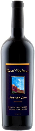 Carol Shelton Monga Zin Old Vine Zinfandel Lopez Vineyard