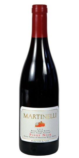 Martinelli Bondi Home Ranch Water Trough Vineyard Pinot Noir