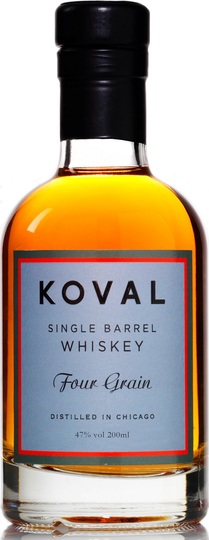 Koval Four Grain Single Barrel Whiskey
