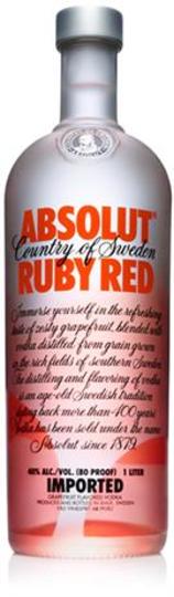Absolut Ruby Red Grapefruit Vodka