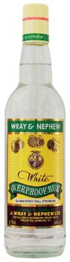 Wray Nephew White Overproof Rum 375ml Bottle