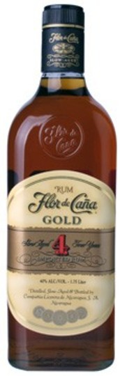 Flor De Cana Anejo Oro 4 Year Old Gold Rum