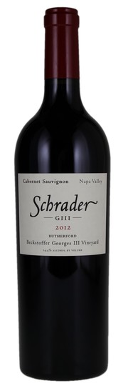 Schrader Cellars Giii Beckstoffer George Iii Vineyard Cabernet Sauvignon