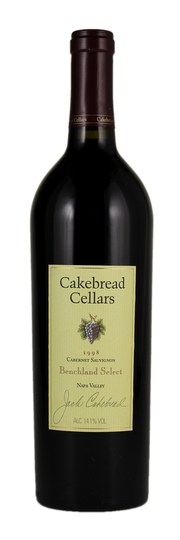 Cakebread Cellars Benchland Select Cabernet Sauvignon