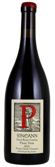 Sineann Winery Phelps Creek Vineyard Pinot Noir