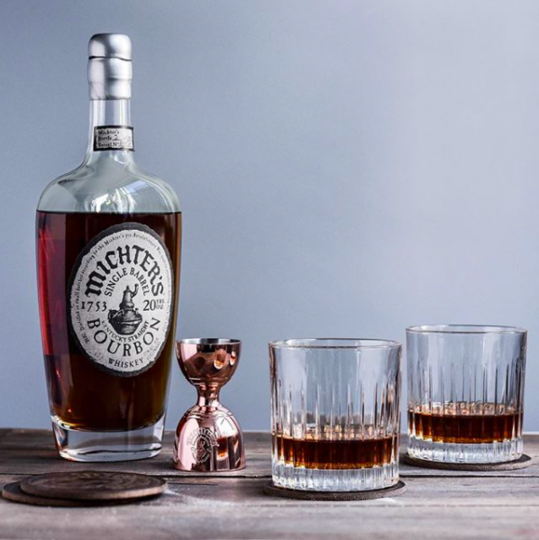 Michters 20 Year Old Single Barrel Bourbon Whiskey